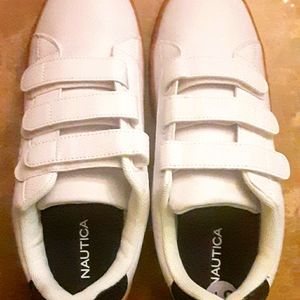 White Nautica Valcrow Sneaker